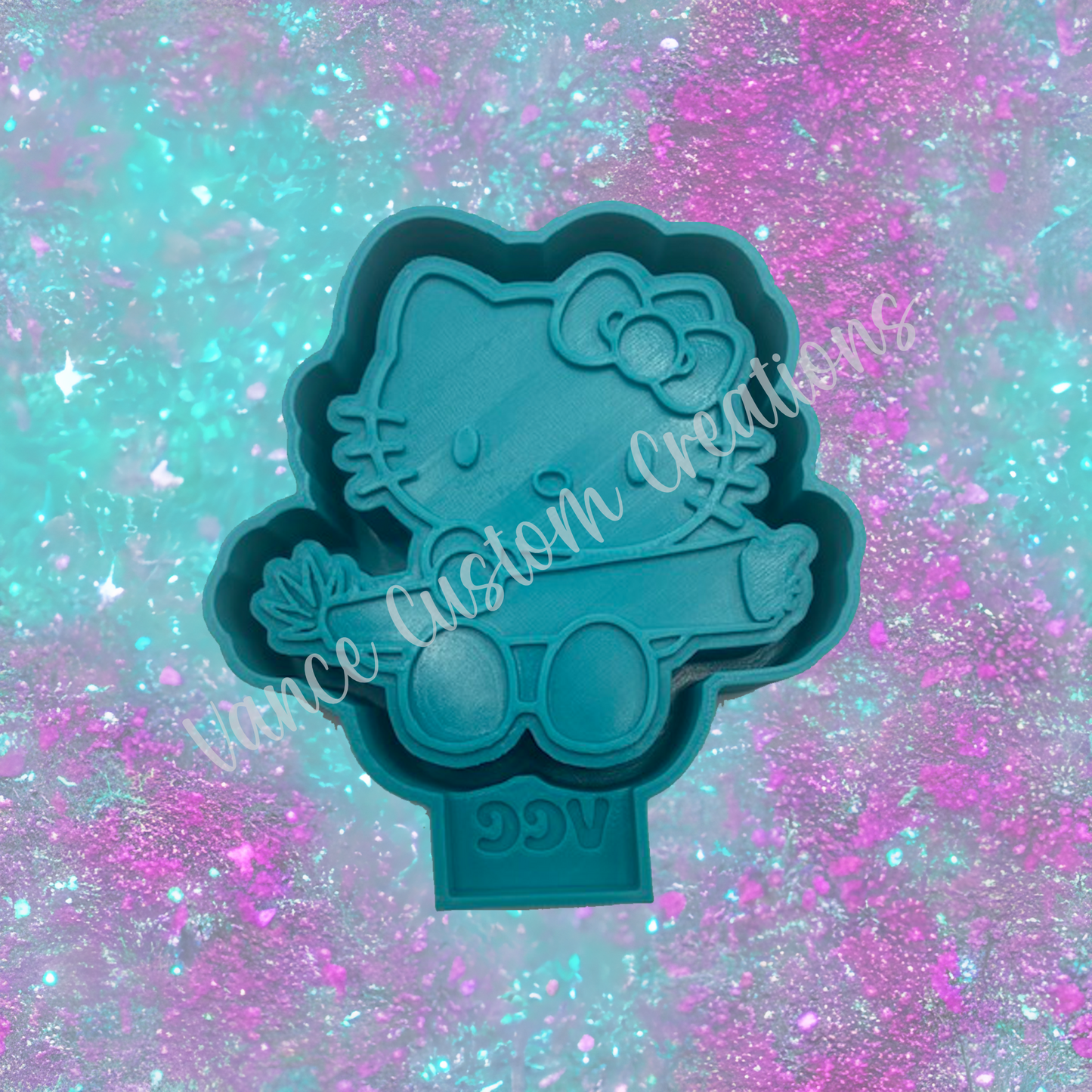 Kitty Sittin High Freshie Mold