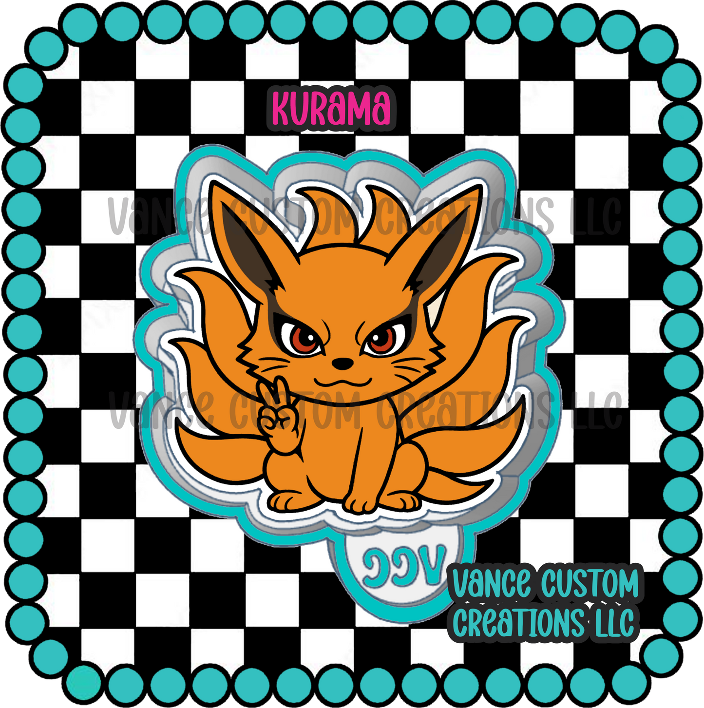Kurama Freshie Mold