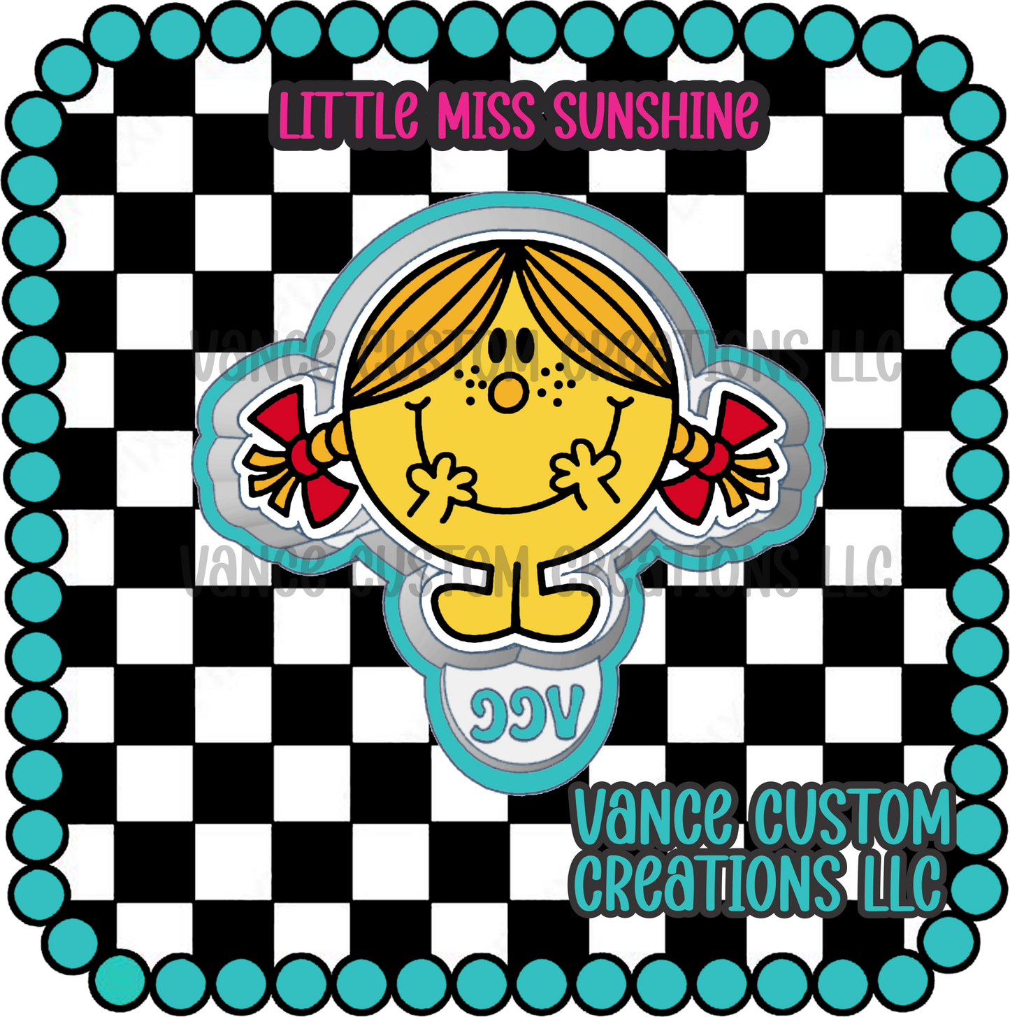 Little Miss Sunshine Freshie Mold