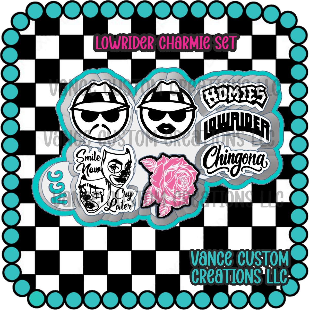 Lowrider Charmie Mold Set