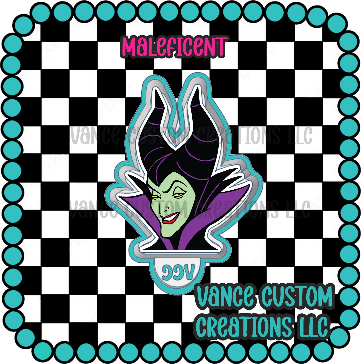 Maleficent Freshie Mold