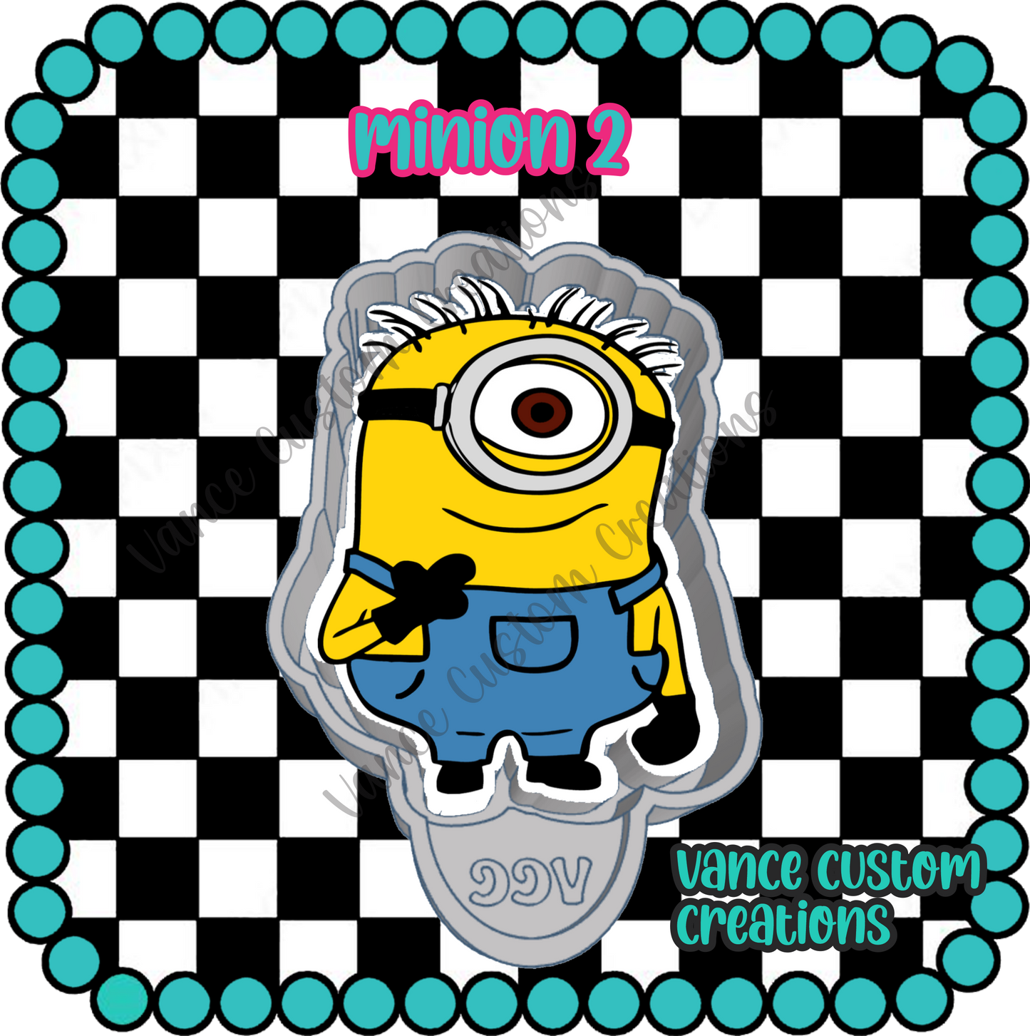 Minion 2 Freshie Mold