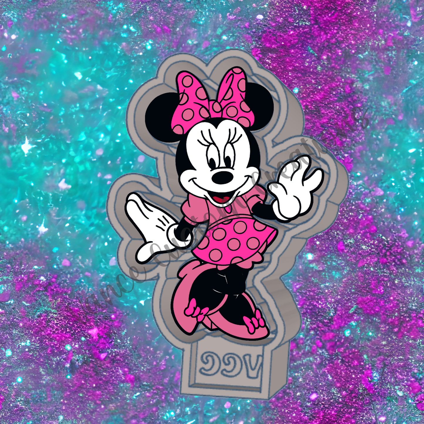 Girl Mouse Freshie Mold