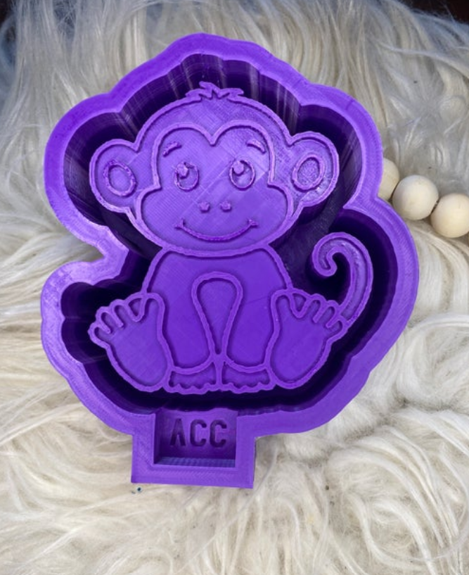Monkey Freshie Mold