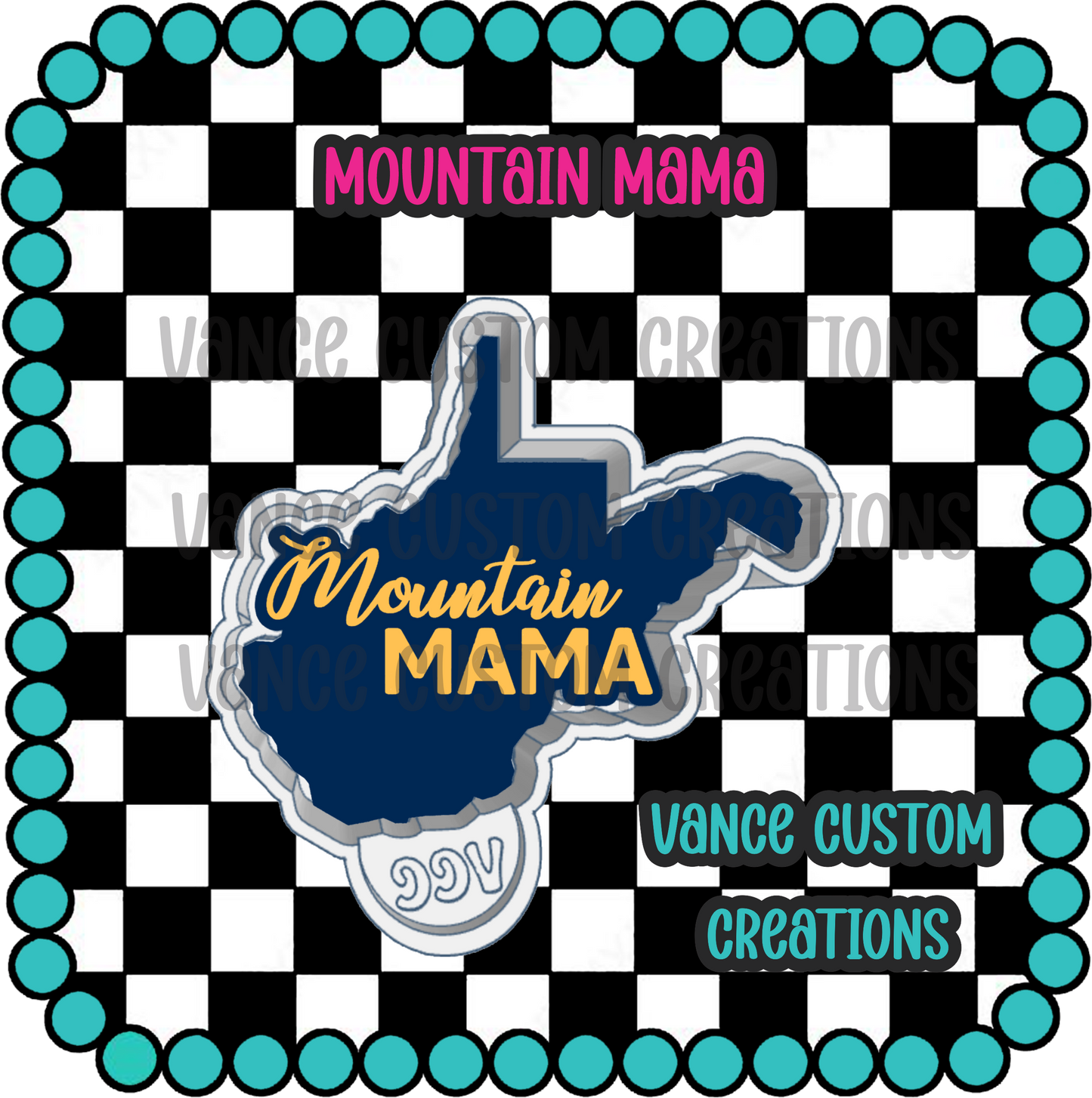 Mountain Mama Freshie Mold