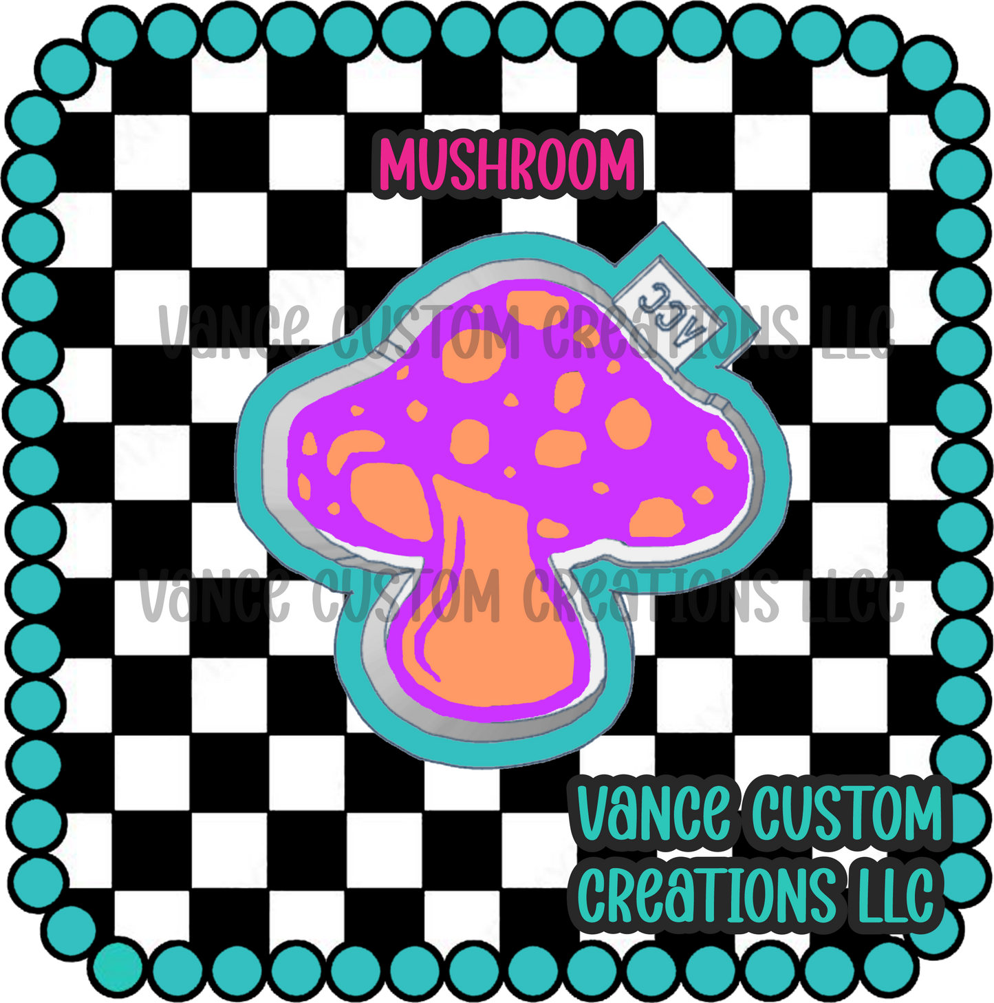 Mushroom Freshie Mold