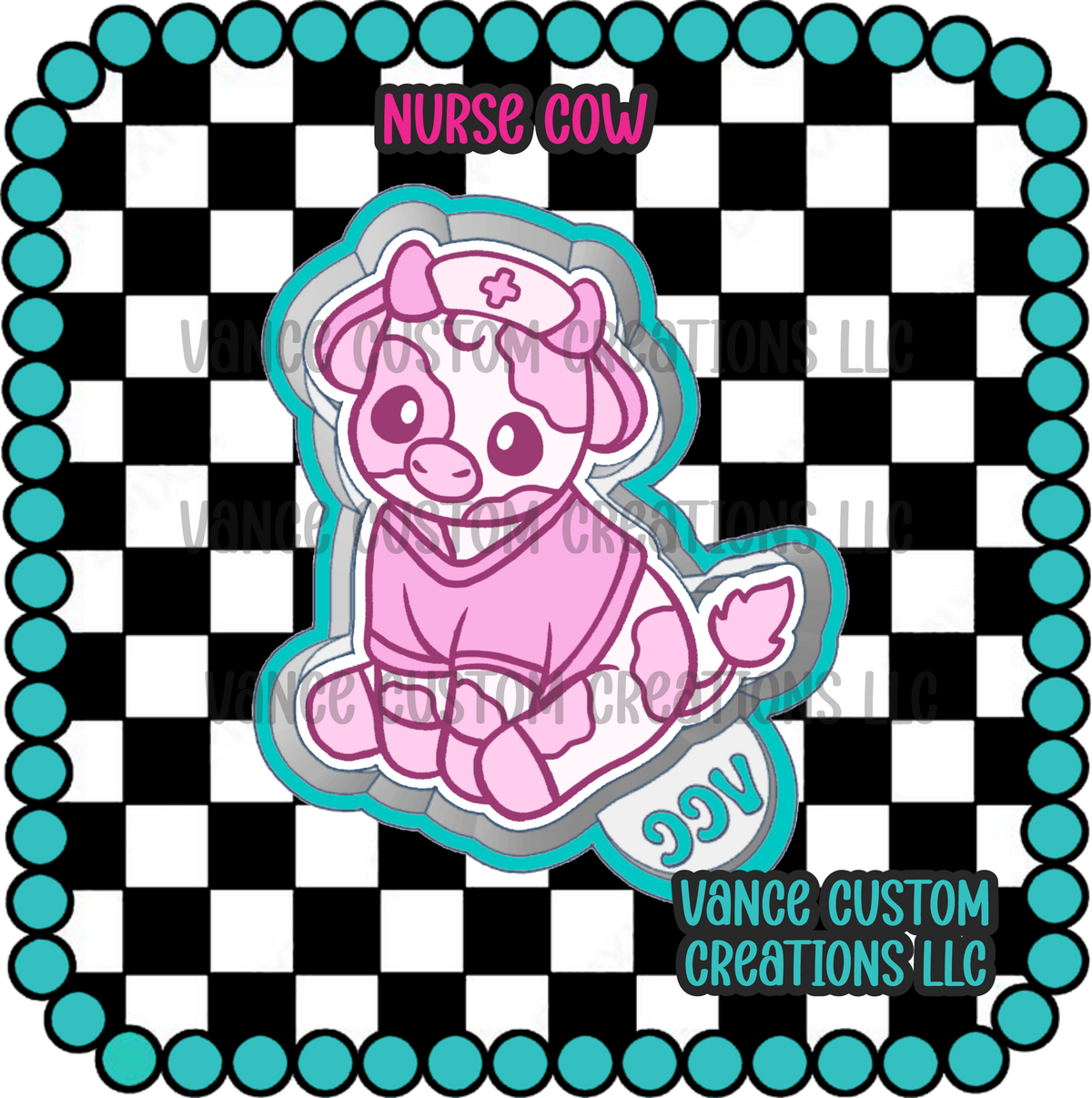 Nurse Cow Freshie Mold
