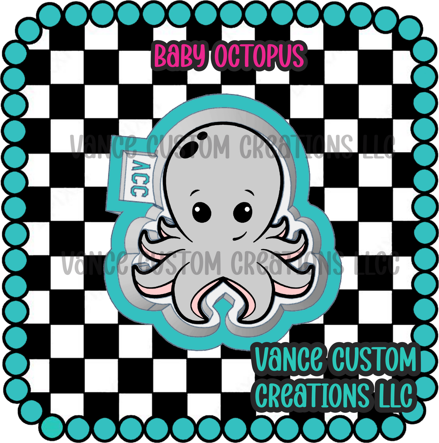 Octopus Freshie Mold