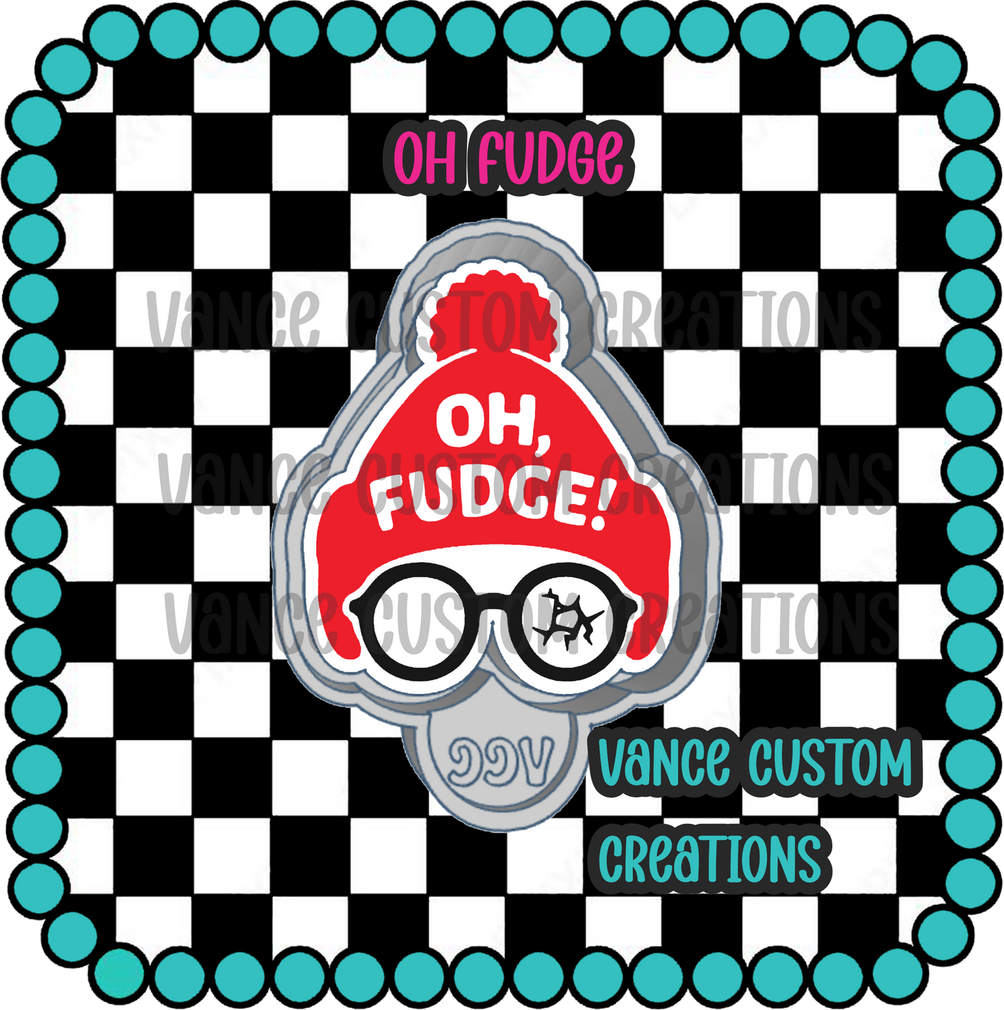 Oh Fudge Freshie Mold