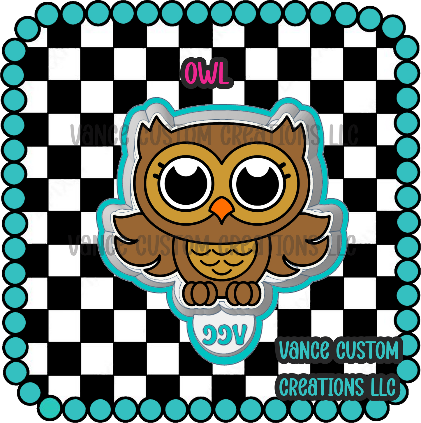 Owl Freshie Mold