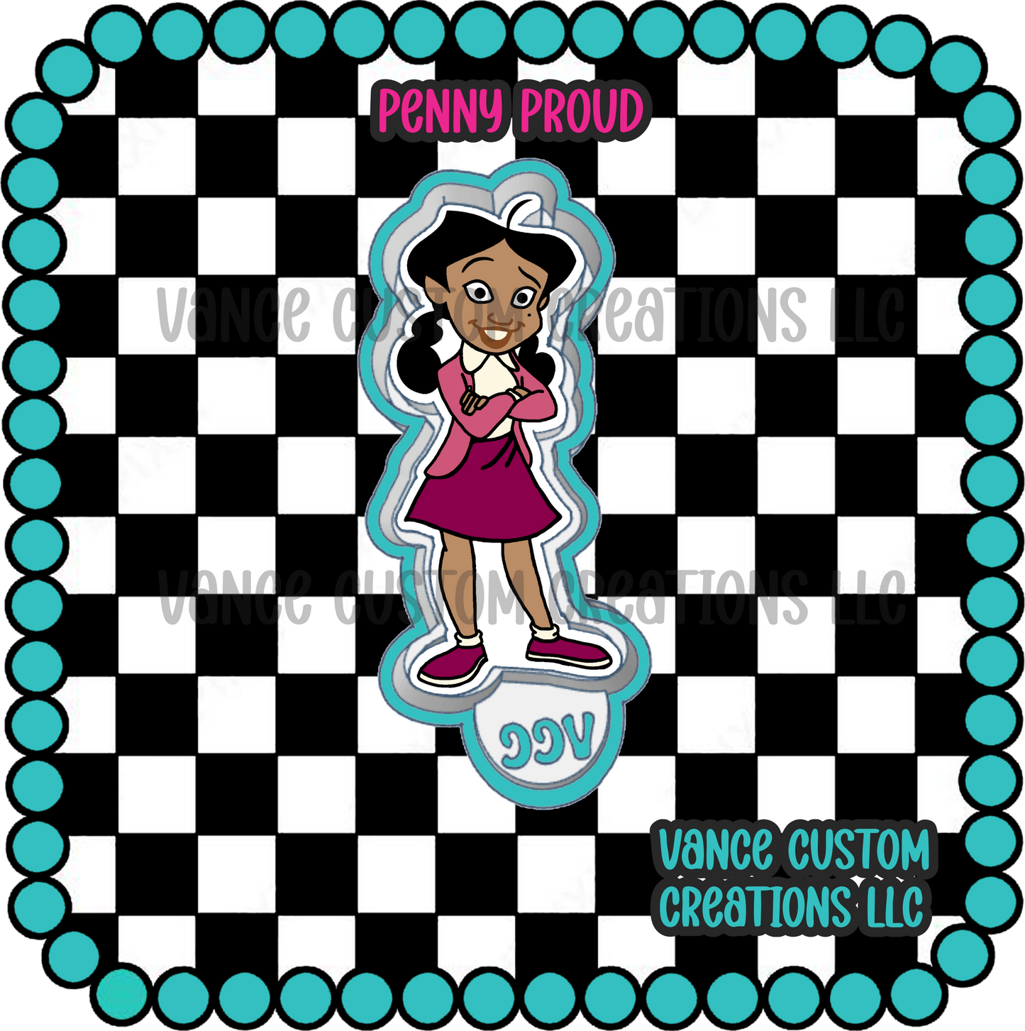 Penny Proud Freshie Mold