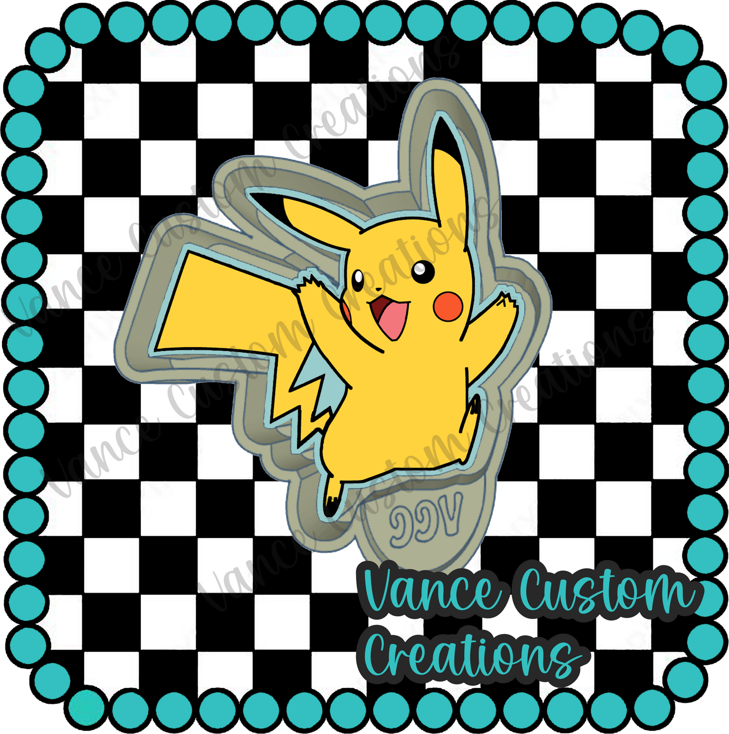 Pikachu Freshie Mold
