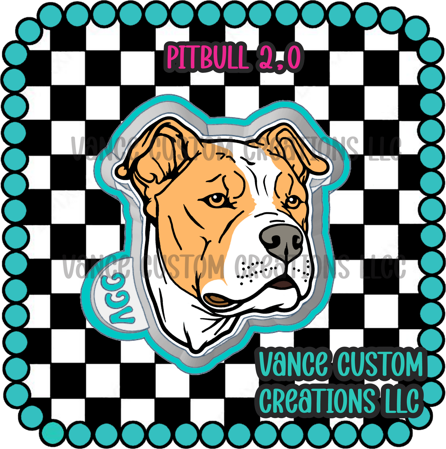 Pitbull 2.0 Freshie Mold