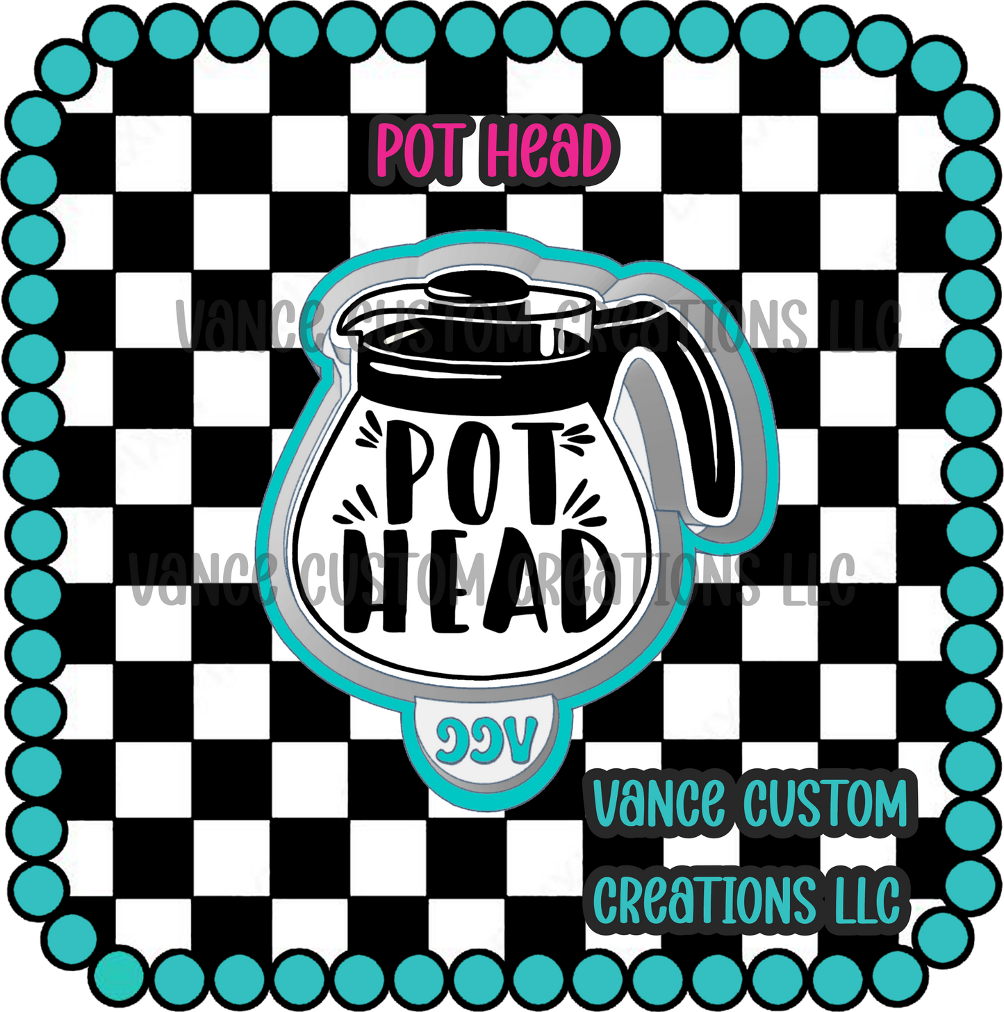Pot Head Freshie Mold