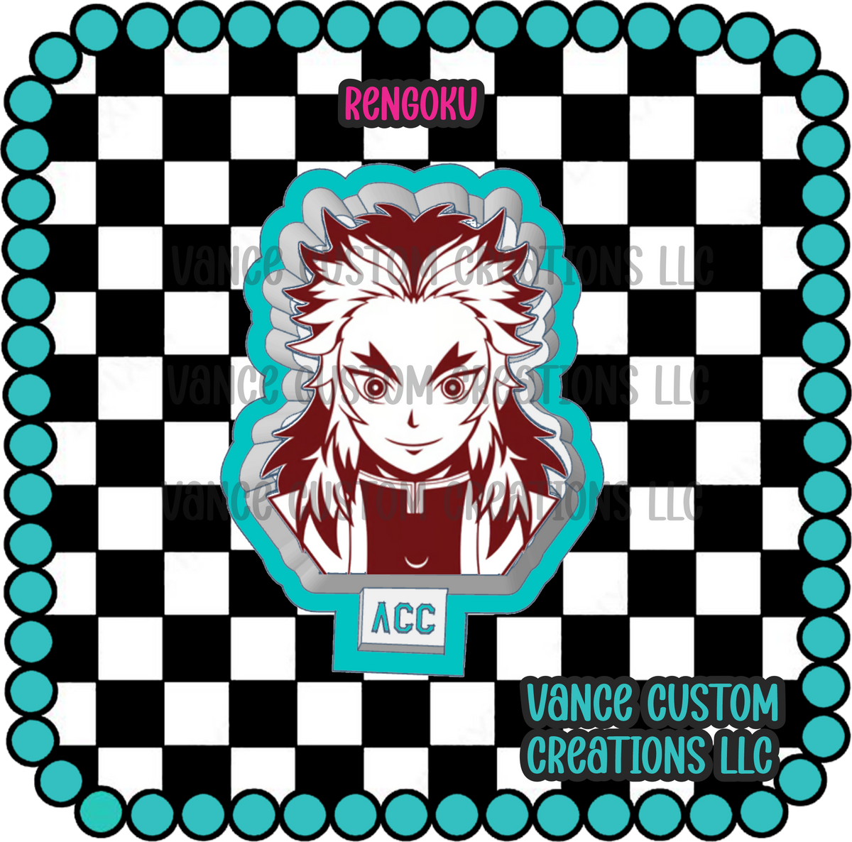Rengoku Freshie Mold