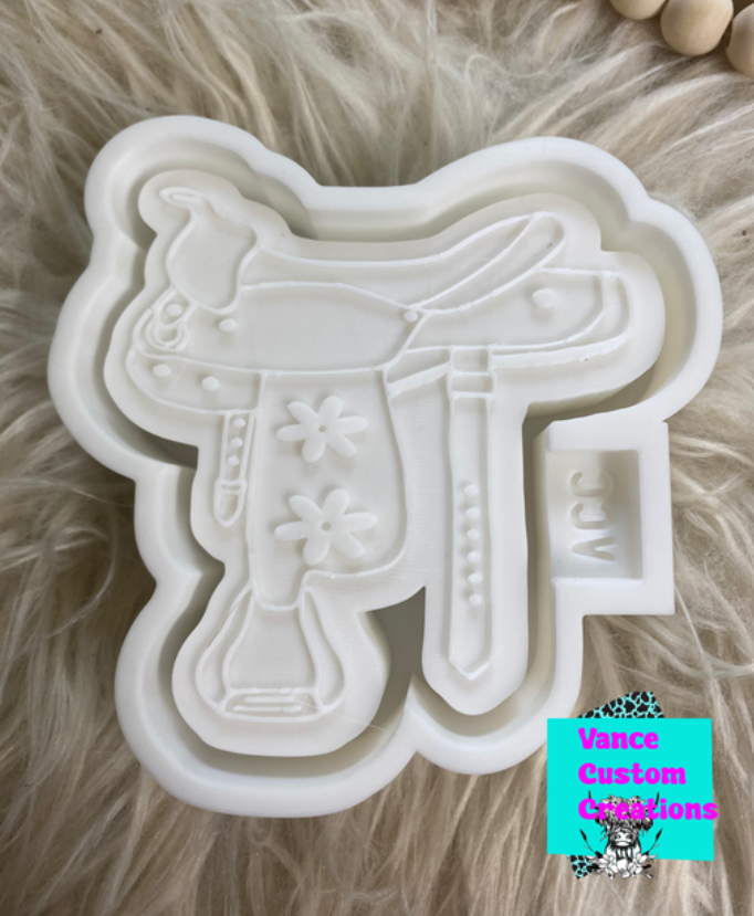 Saddle Freshie Mold
