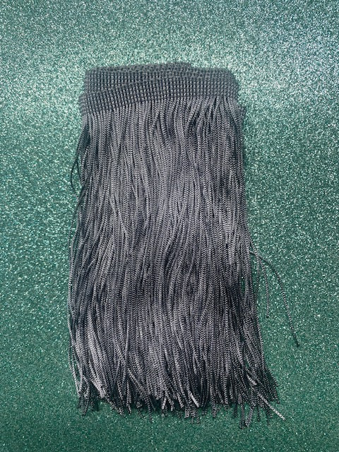 Silver Gray Fringe