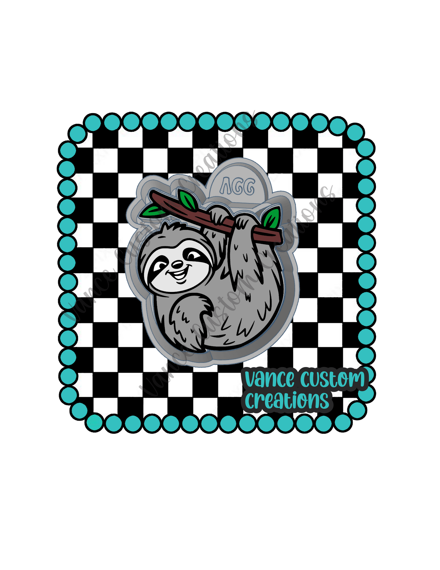 Sloth Freshie Mold