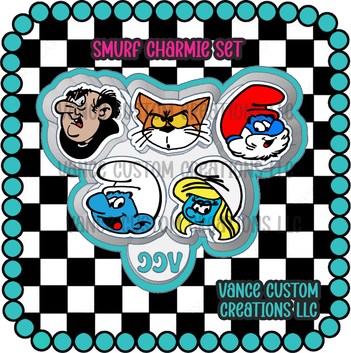 Smurf Charmie Set