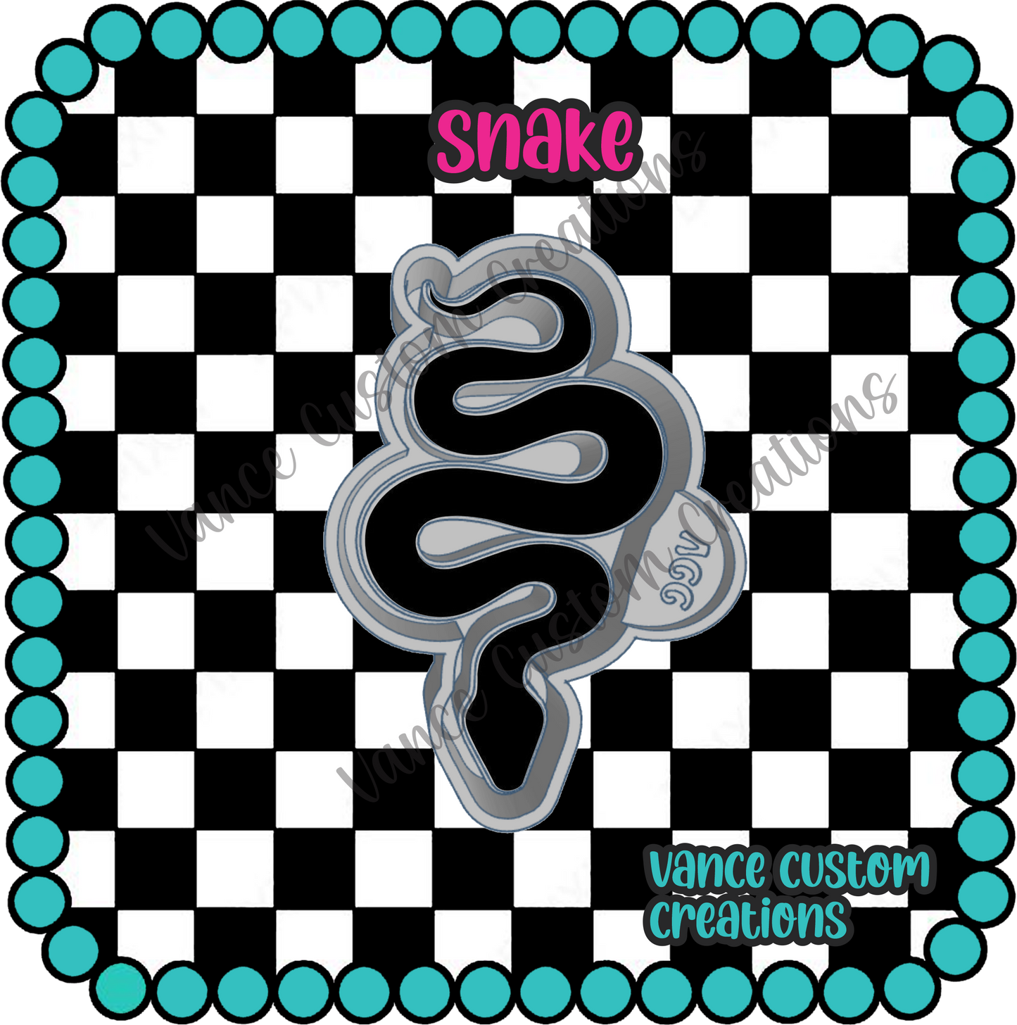 Snake Freshie Mold
