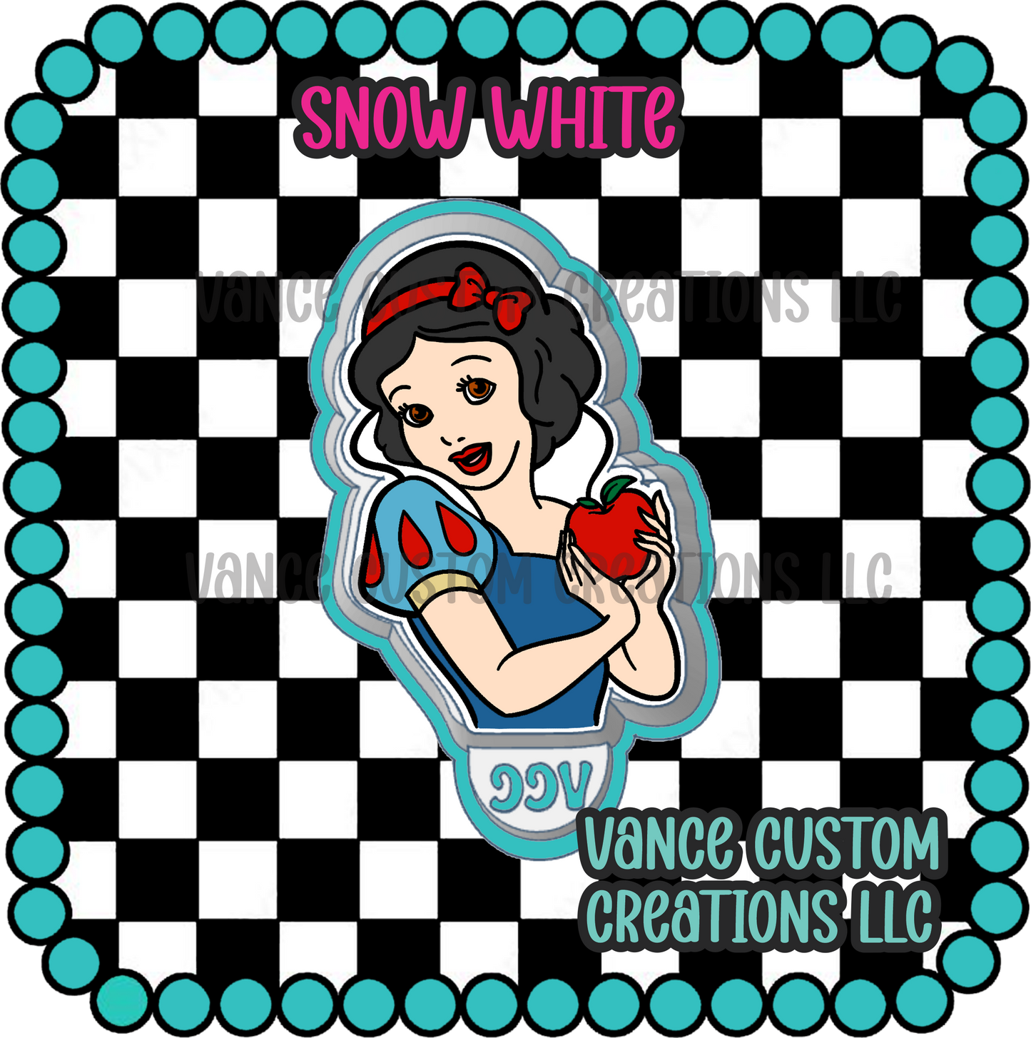 Snow White Freshie Mold