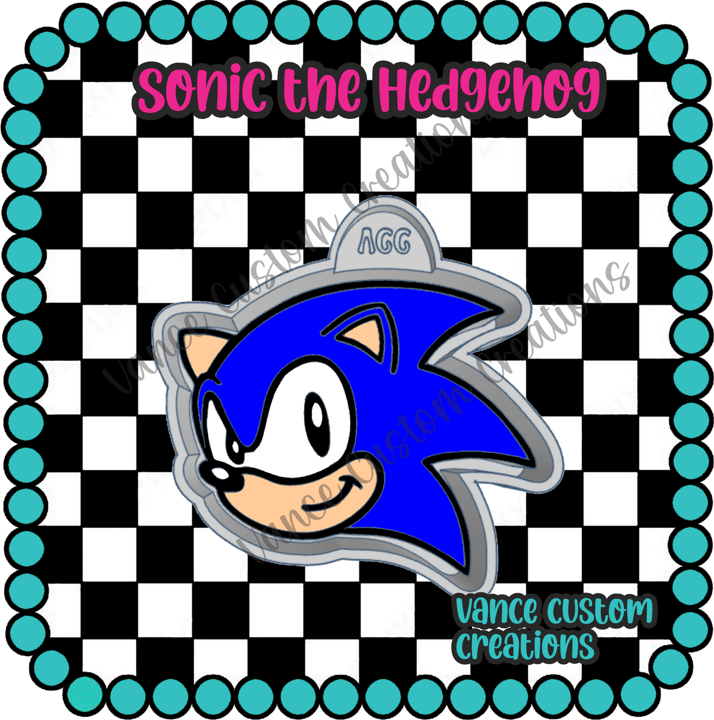 Sonic Freshie Mold
