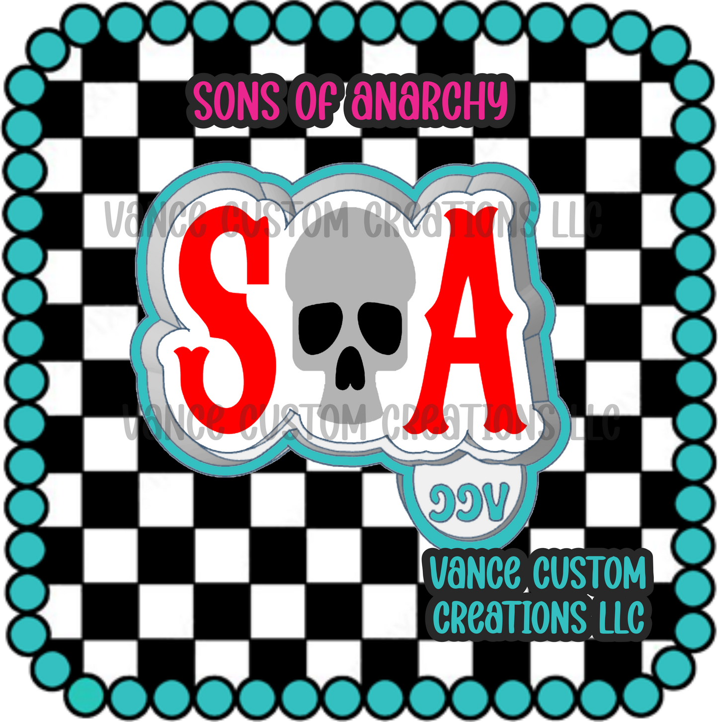 Sons of Anarchy Freshie Mold