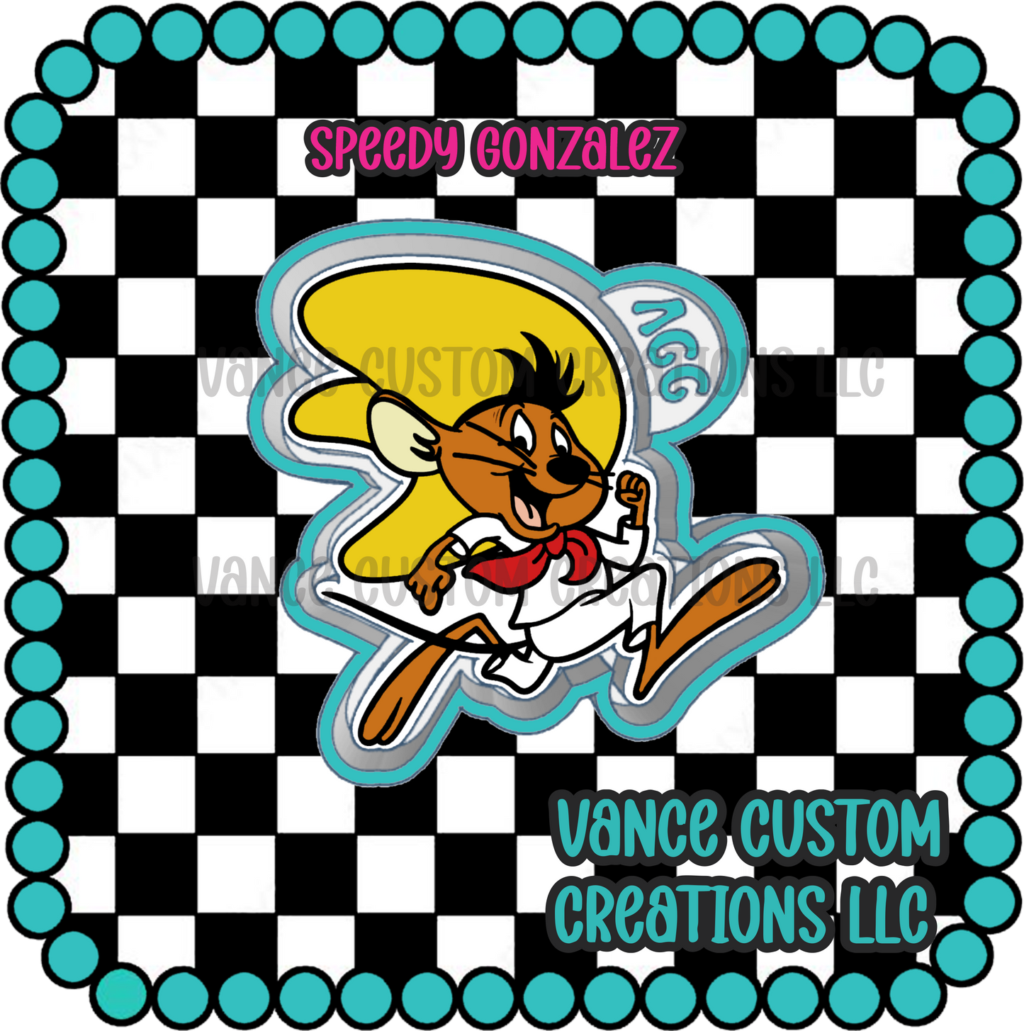 Speedy Gonzalez Freshie Mold