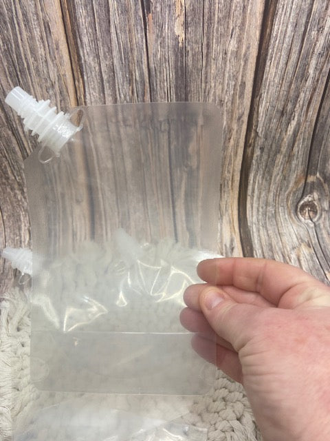 Squeeze Wax Pouches