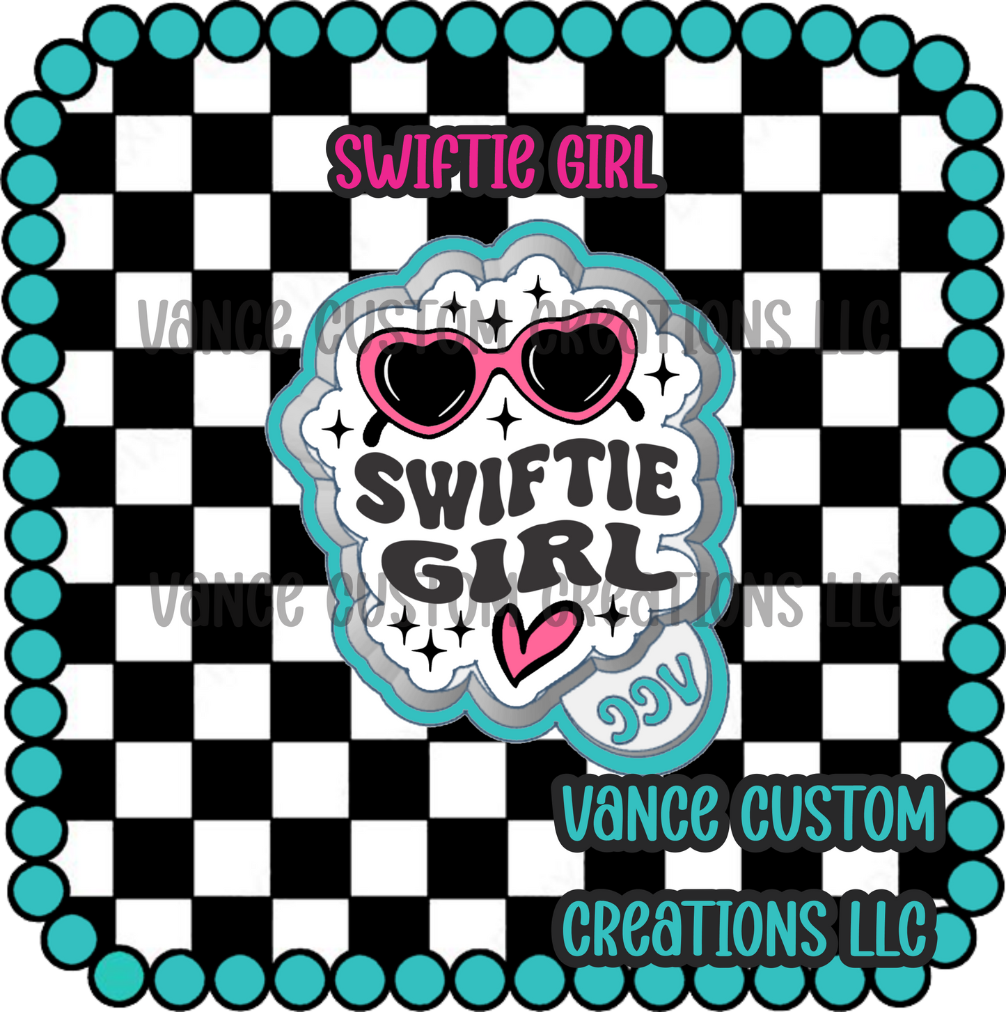 Swiftie Girl Freshie Mold