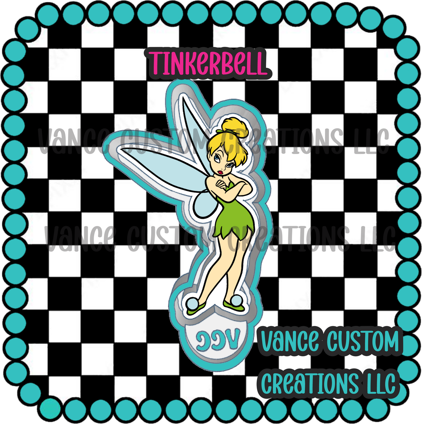 Tinkerbell Freshie Mold