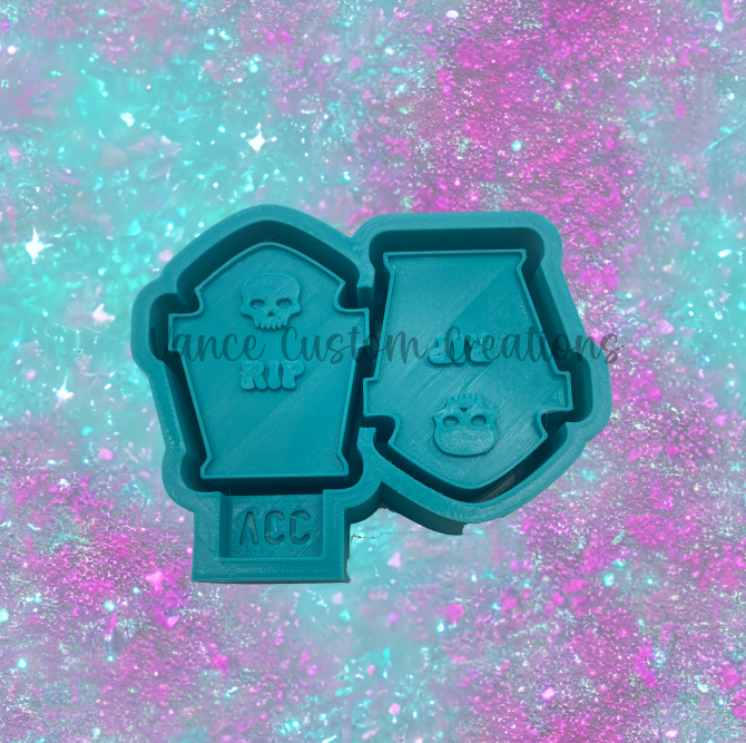 Tombstone Ventclips Mold