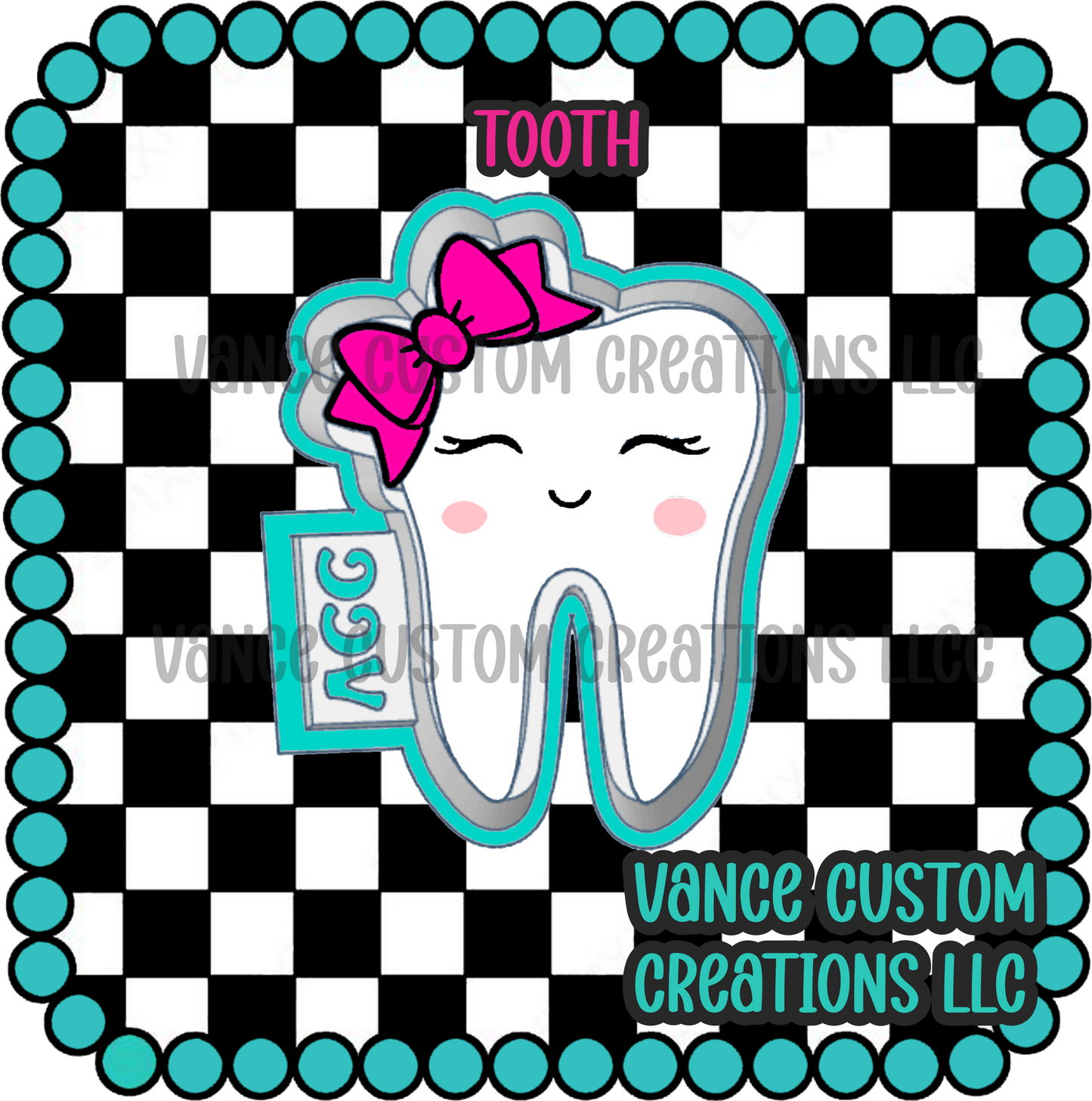 Tooth Freshie Mold