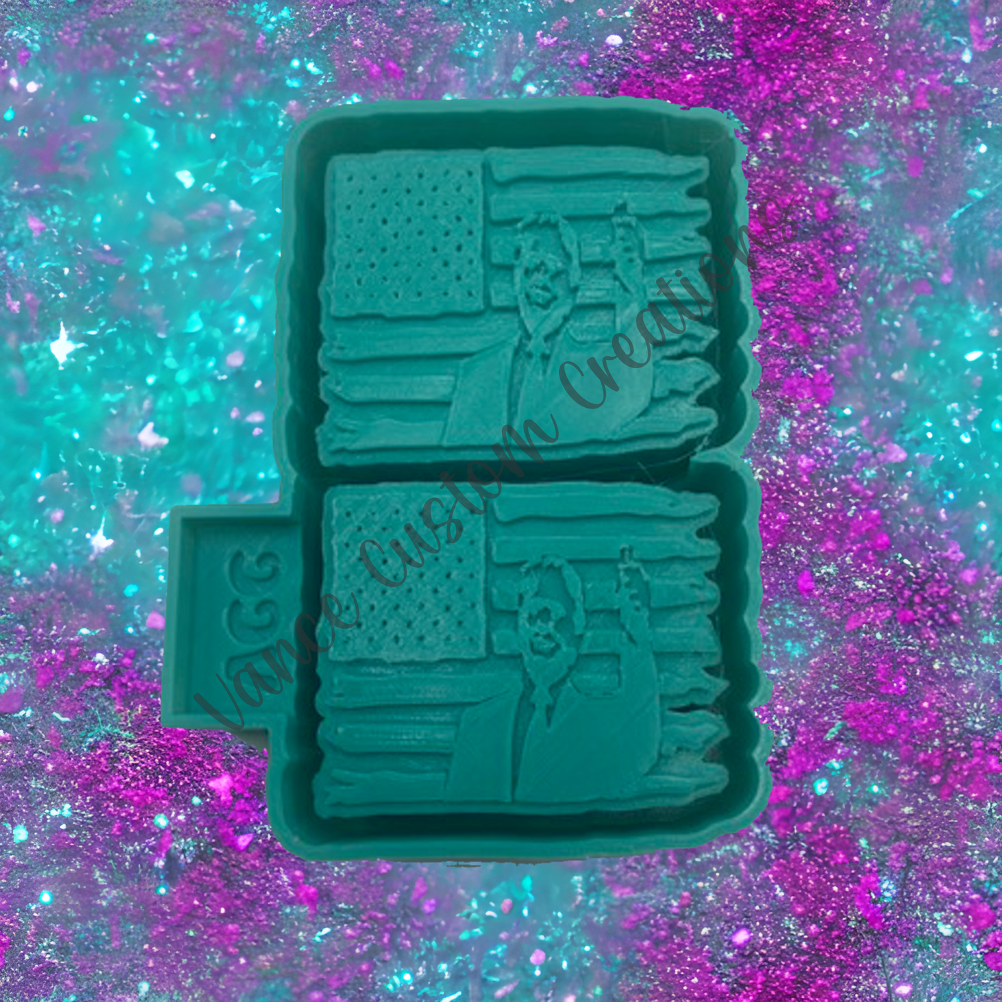 Trump Flag Ventclip Mold
