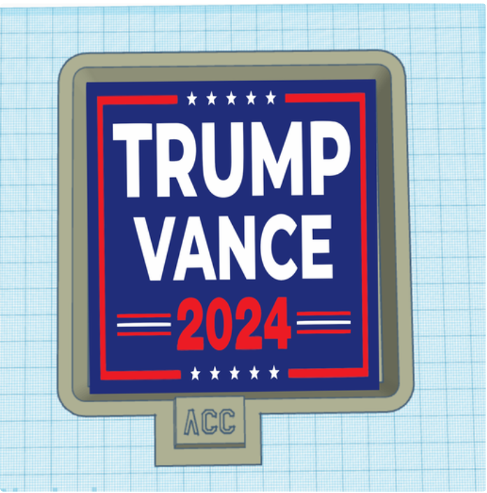 Trump Vance 24 Freshie Mold