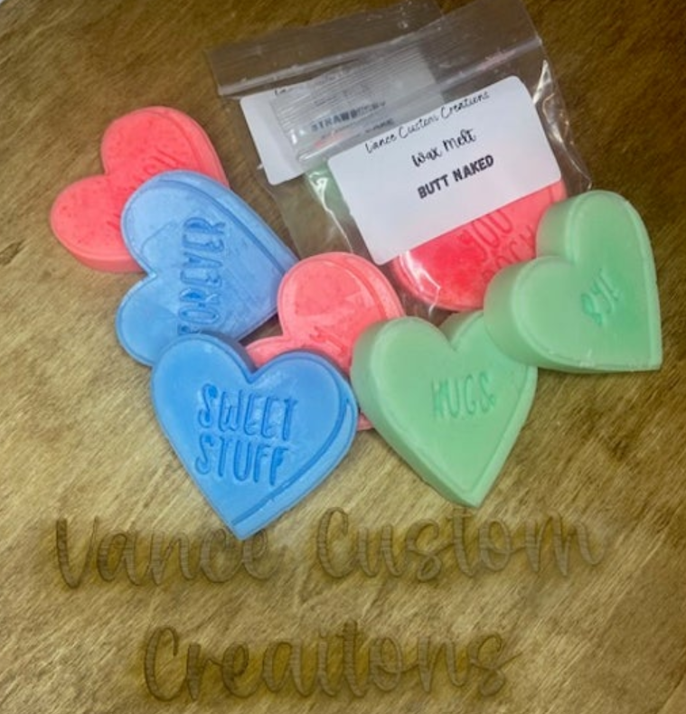Wax Melt Conversation Heart Fillers