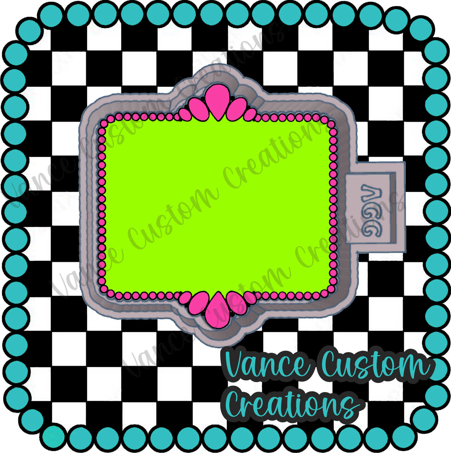 Western Frame Freshie Mold