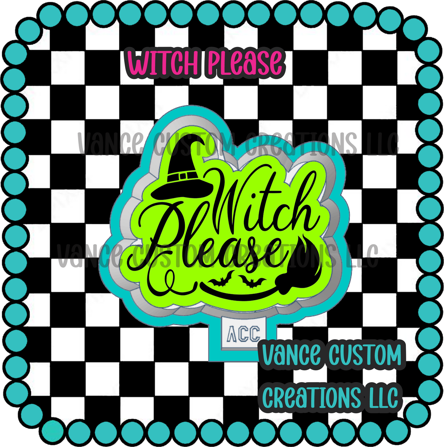 Witch Please Freshie Mold