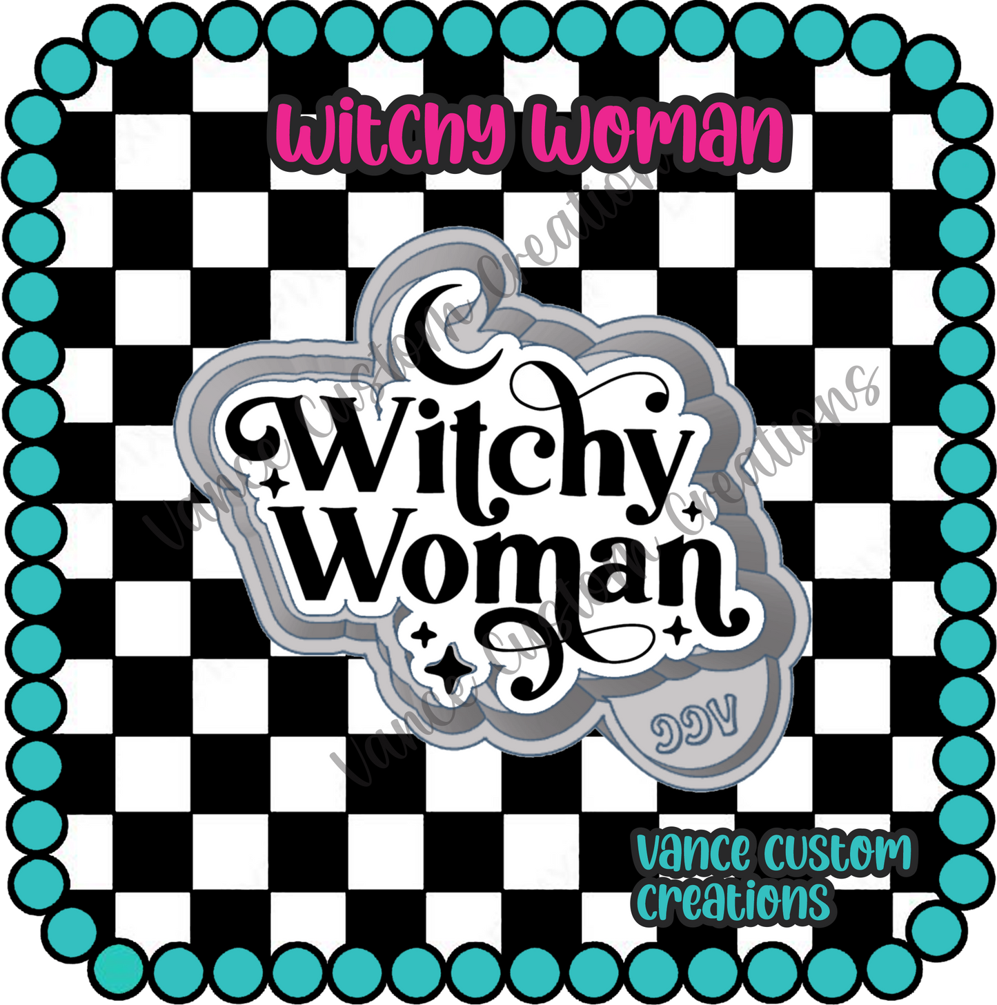 Witchy Woman Freshie Mold