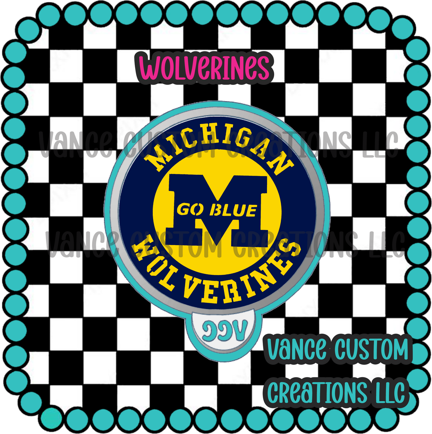 Wolverines Freshie Mold