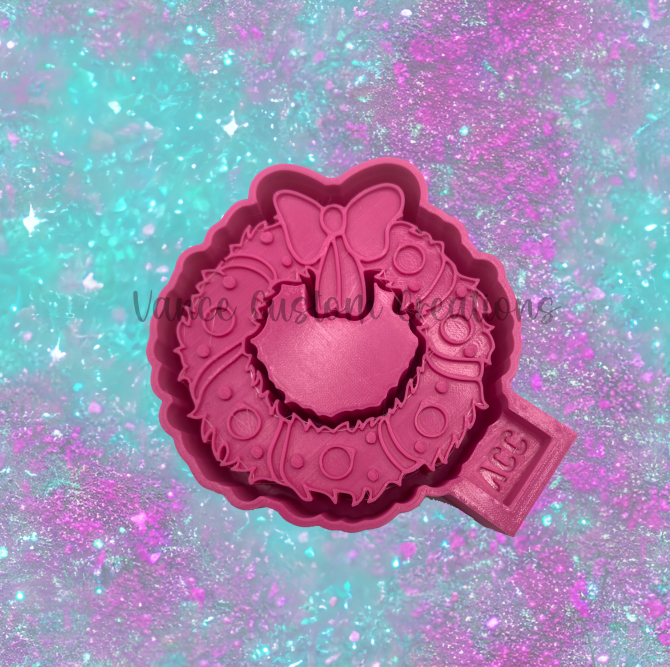 Wreath Freshie Mold