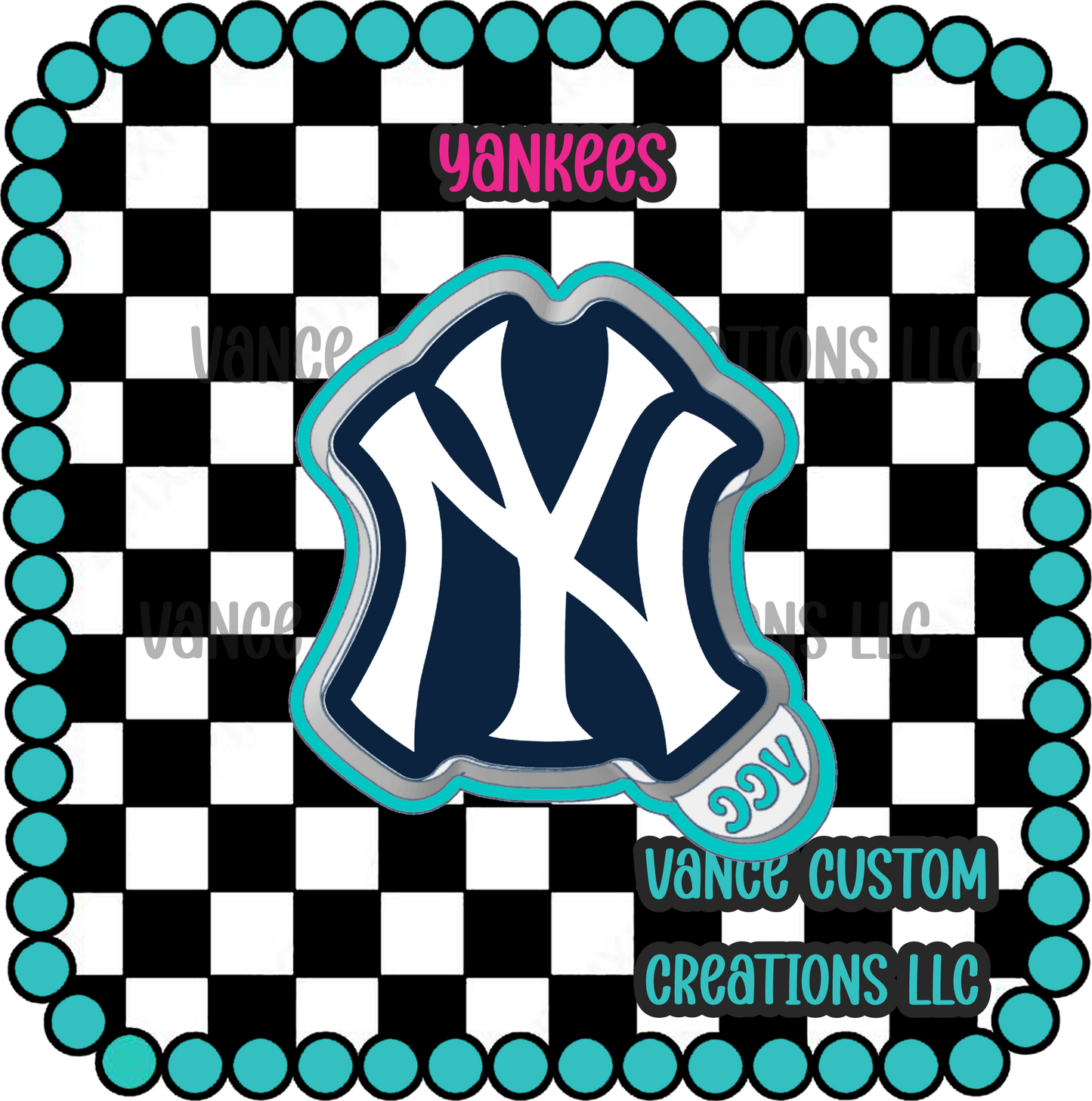 Yankees Freshie Mold