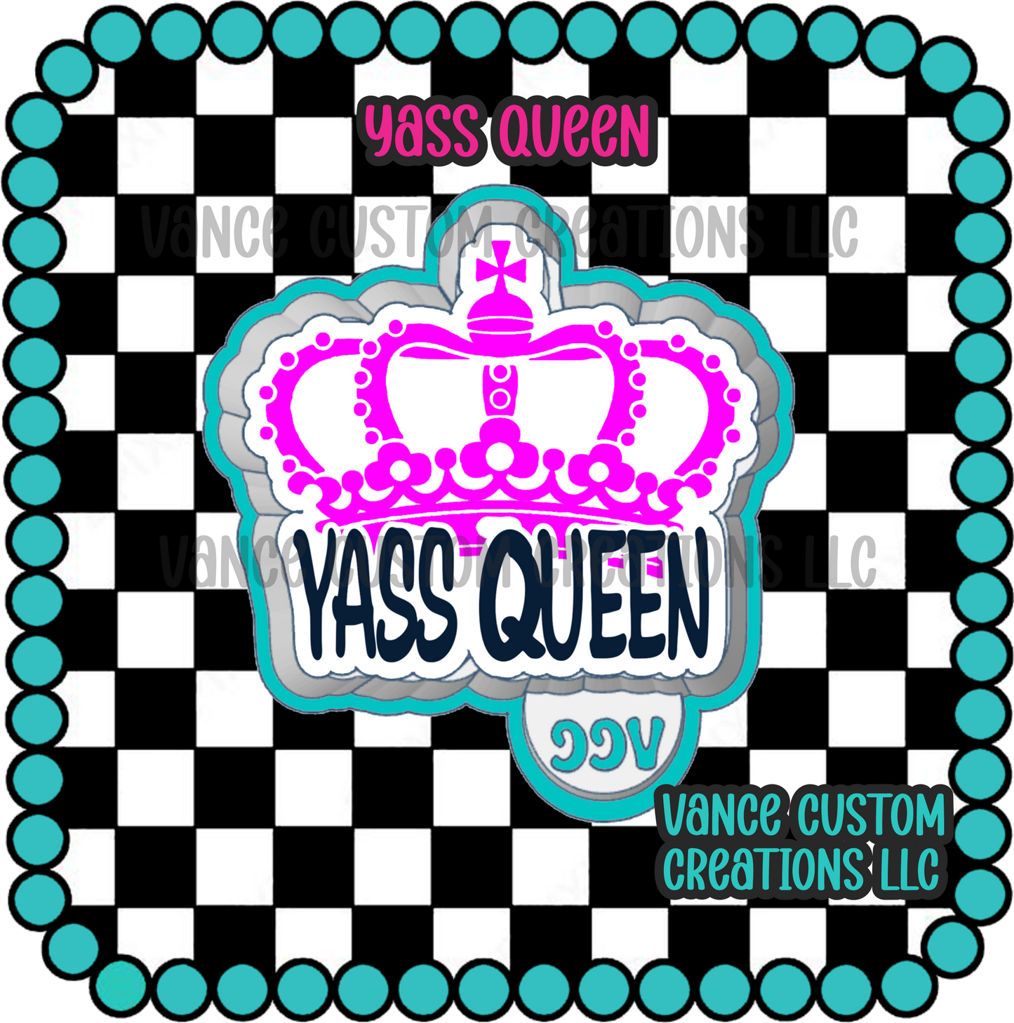 Yass Queen Freshie Mold