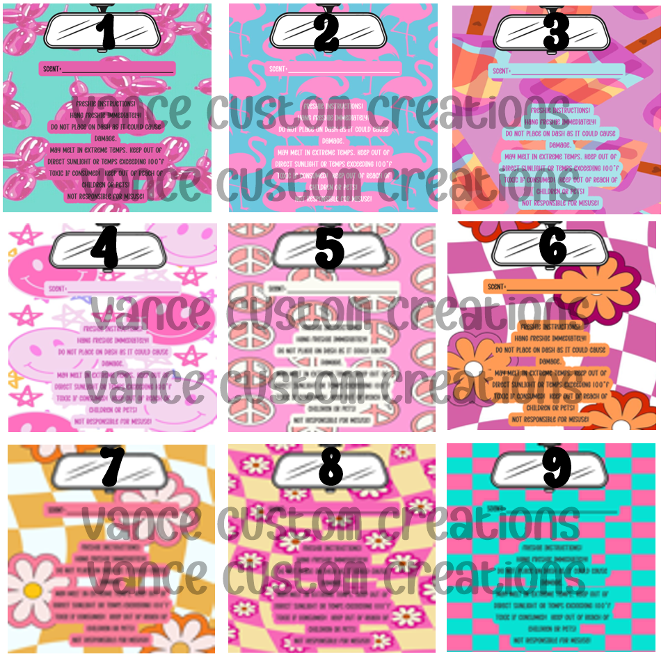 Freshie Bag Inserts-10pk
