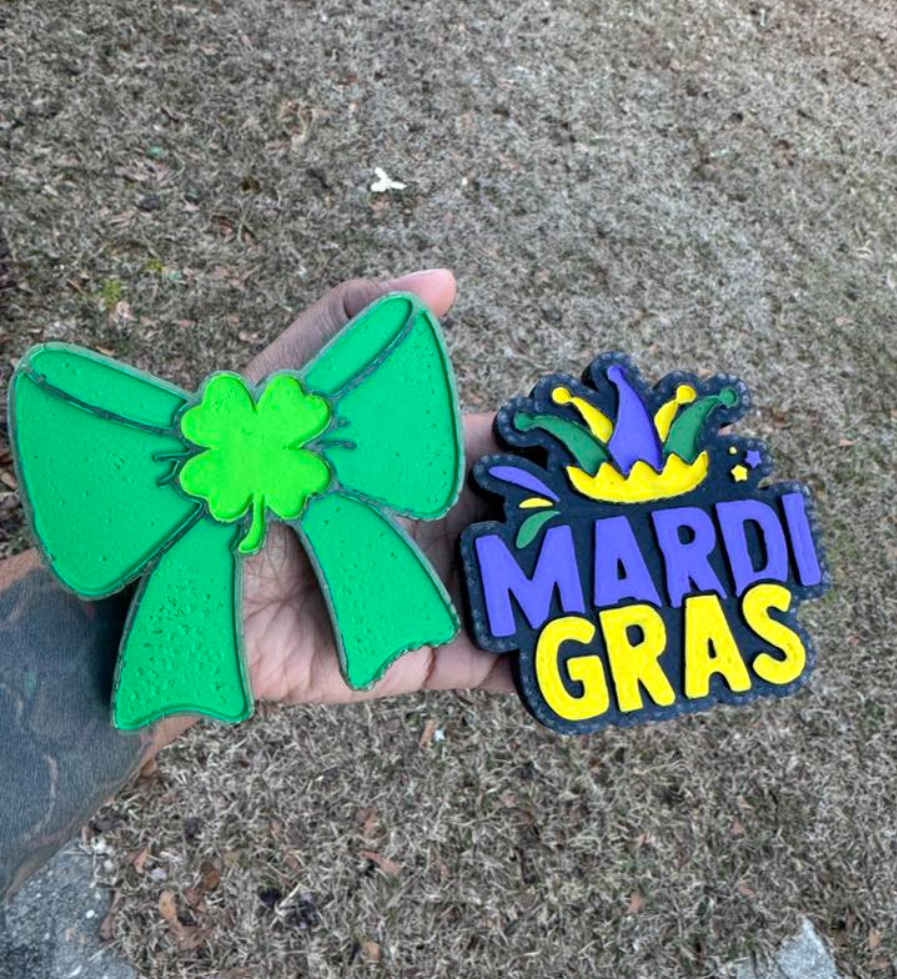 Mardi Gras Freshie Mold