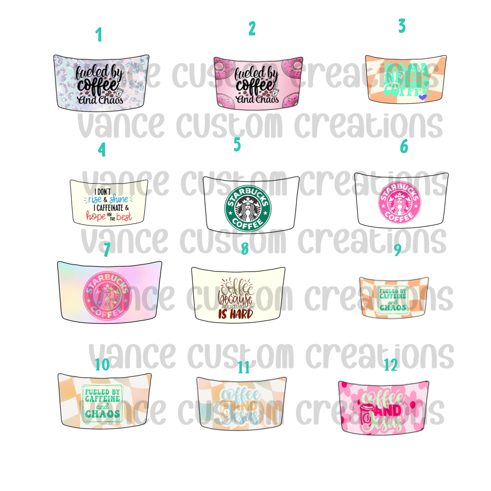 Coffee Cup Cardstock