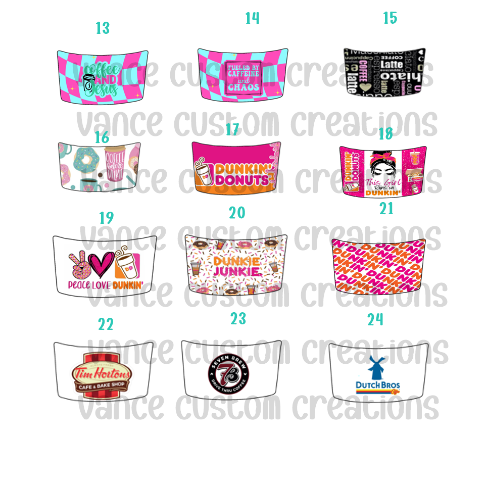 Coffee Cup Cardstock