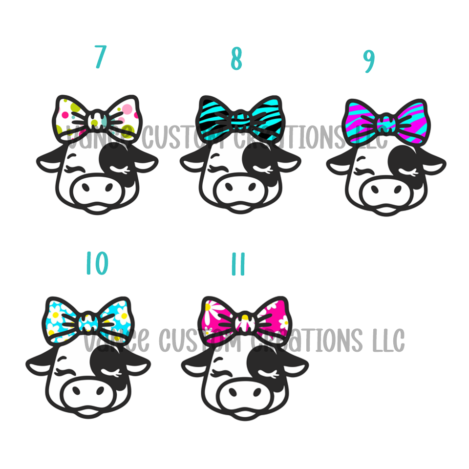 Cute Cow Cardstock