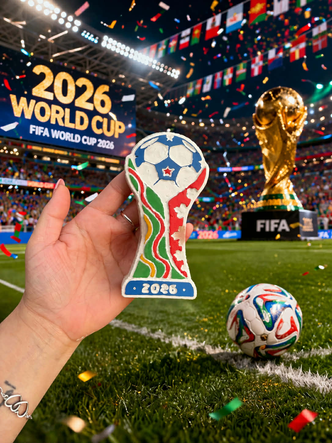 World Cup Freshie Mold
