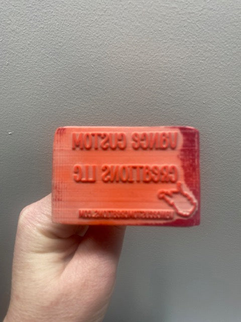 Business Logo Rubber Stamp